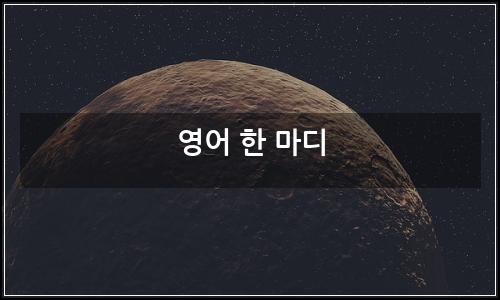 오늘의 이미지
