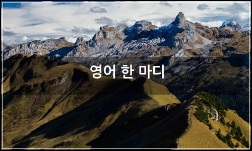 오늘의 이미지
